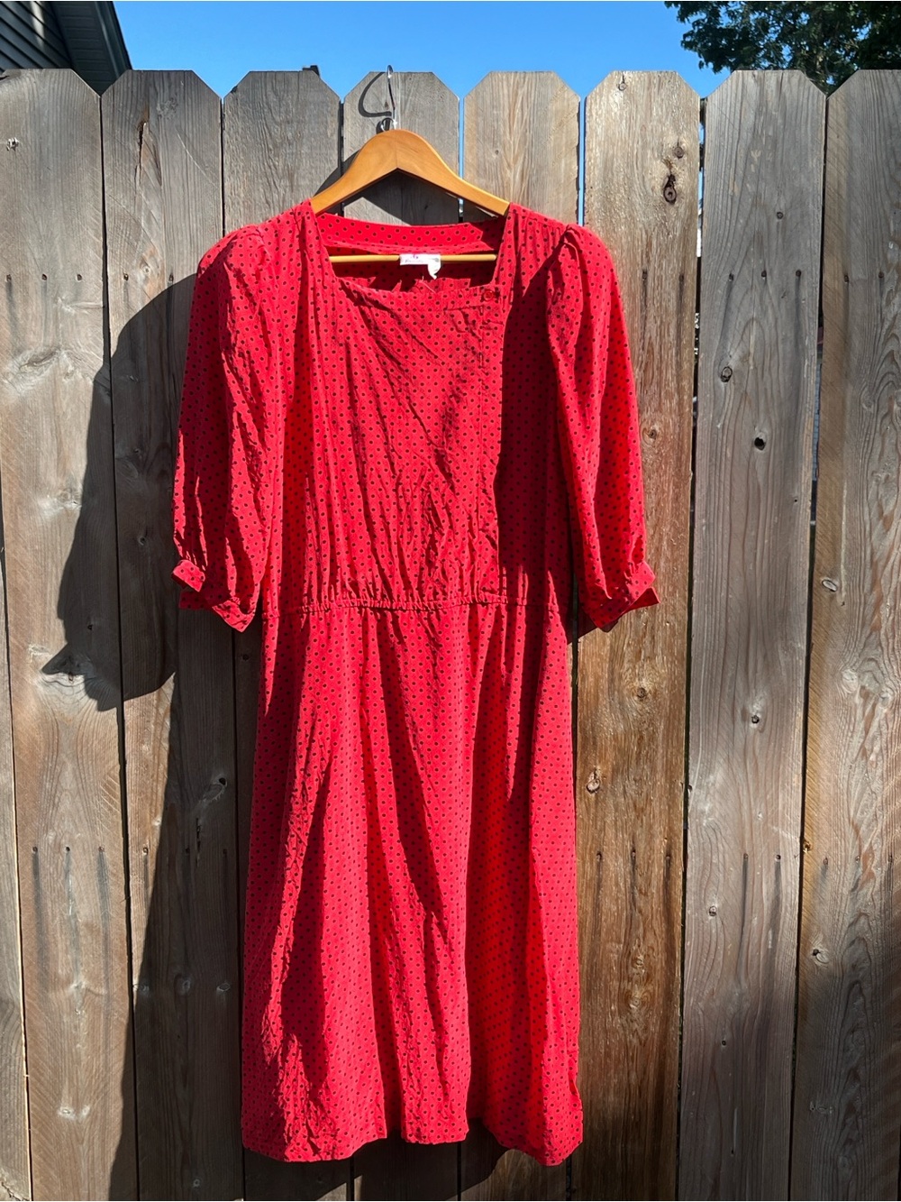 The 1980’s does a 1940’s style dress